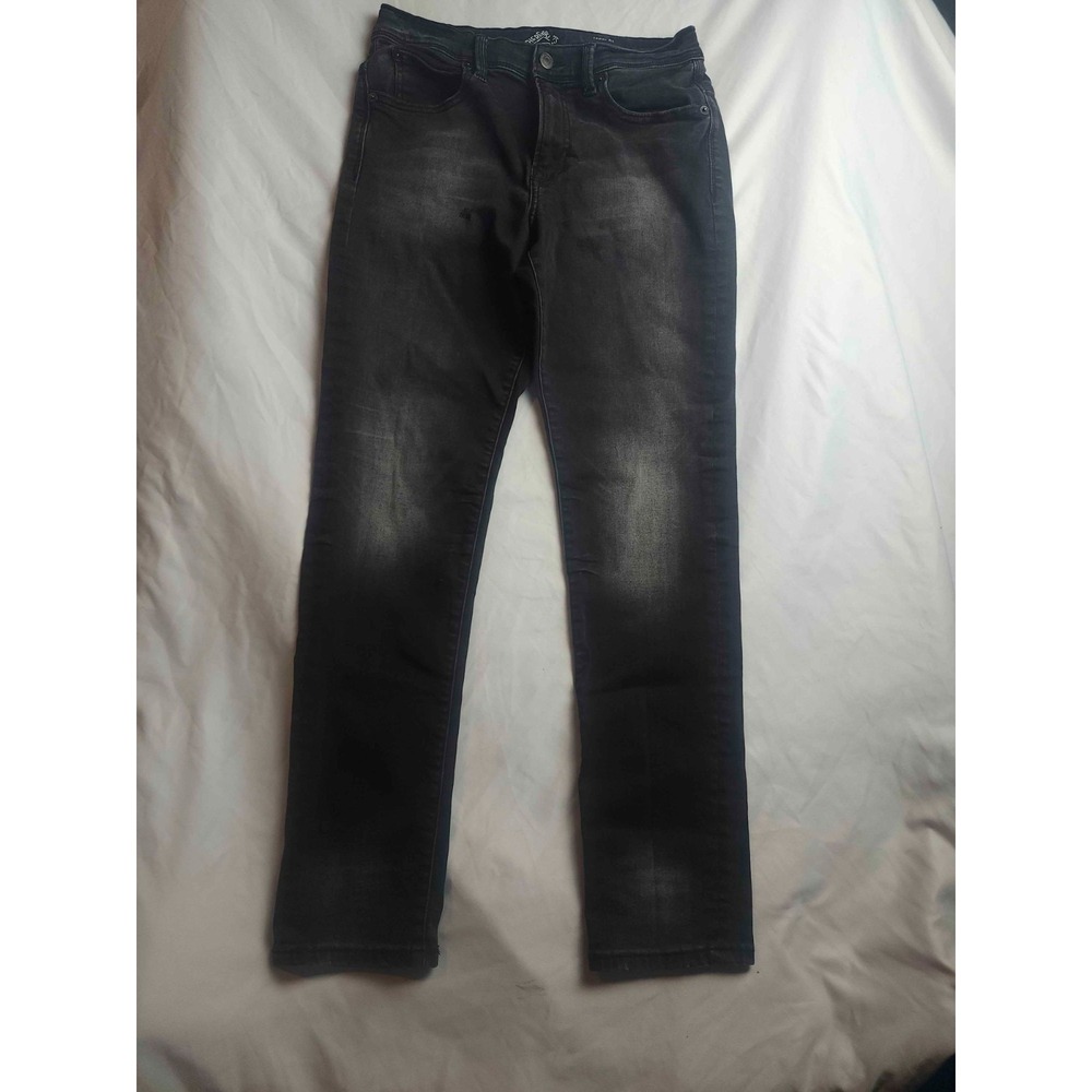 Thereabouts Jeans Boys 14 Black Faded‎ Wash Denim Indie Sleaze Alt Streetwear